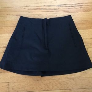 Black Zara Skort NWT